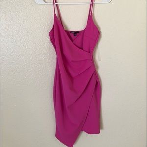 Love culture hot pink dress